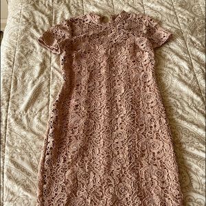 Marks&Spencer dress blush color, size 6 US (size 10 UK) NEW NO TAGS